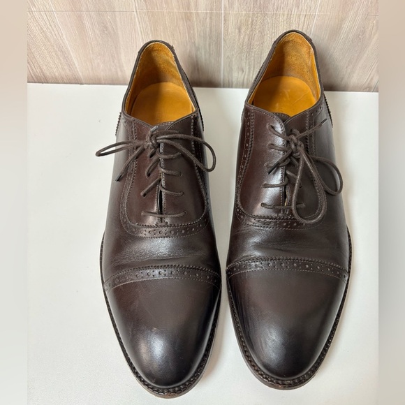 Beckett Simonon Elegant Dark Brown Men\'s Oxford Shoes Handcrafted Leather main image 13